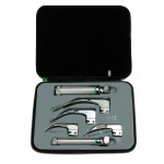 Welch Allyn 69696-LED Światłowodowy Zestaw Laryngoskopowy Macintosh z Oświetleniem LED